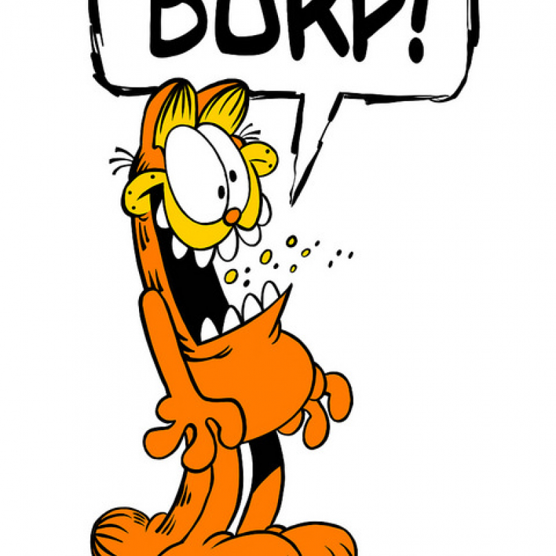 Dokonale cynický kocour Garfield