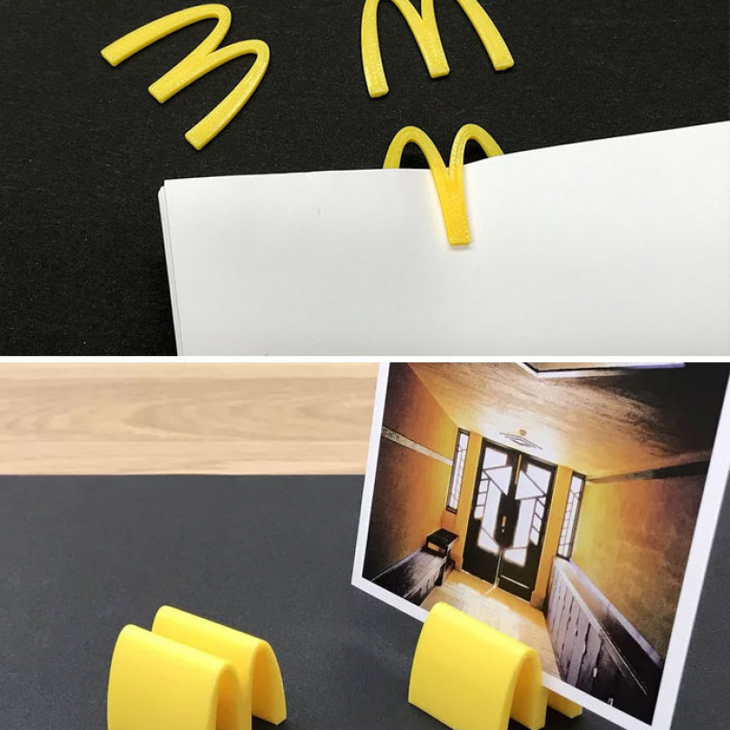 McDonald's – nic moc burgery, ale logo má všestranné uplatnění. 