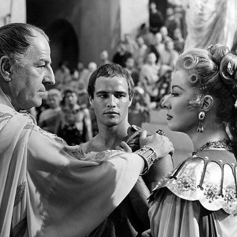 Caesar (vlevo) ve filmovém zpracování z roku 1950. 