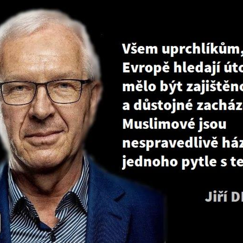 Zemanova propaganda zkouší udělat z Drahoše milovníka uprchlíků a Kalouska.