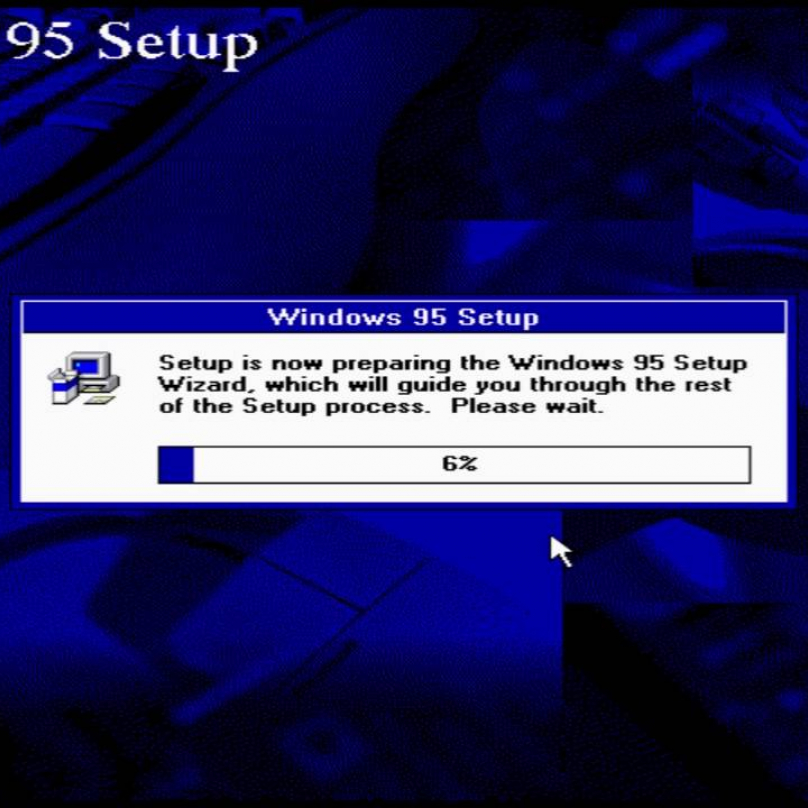 Instalace Windows 95