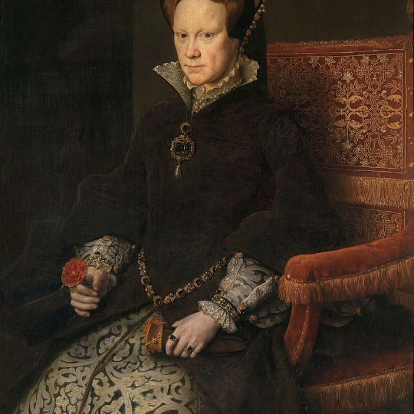 Portrét Krvavé Marie.