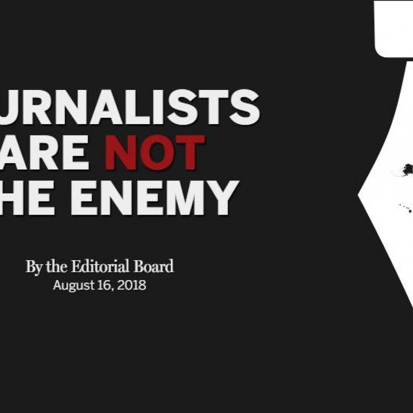 Novináři nejsou nepřátelé lidu.