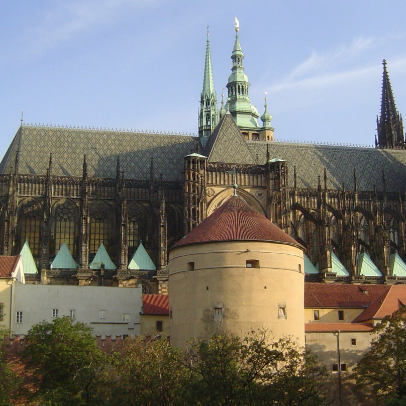 Pražský hrad, další dominanta Prahy.
