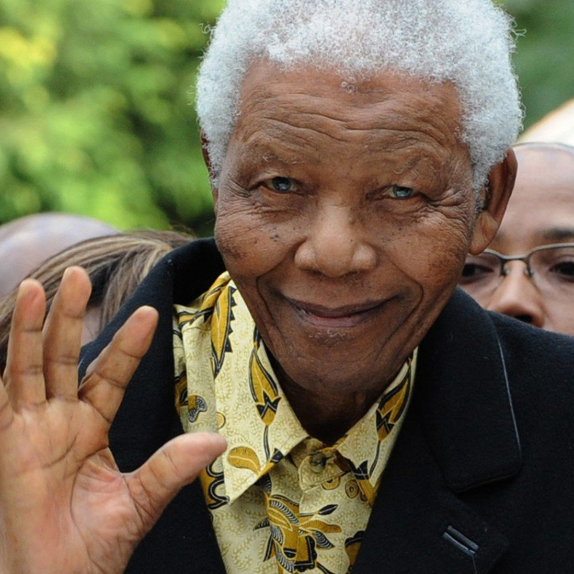 Nelson Mandela se v roce 1994 stal prvním černošským prezidentem Jihoafrické republiky.