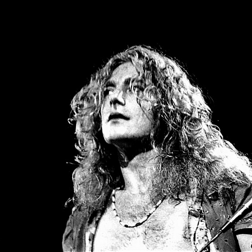 Britský rockový zpěvák Robert Plant.