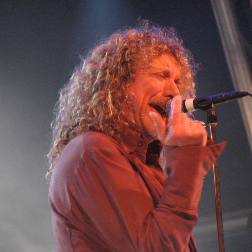 Robert Plant při koncertě v roce 2007.