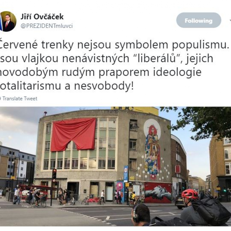 Reakce Hradu.