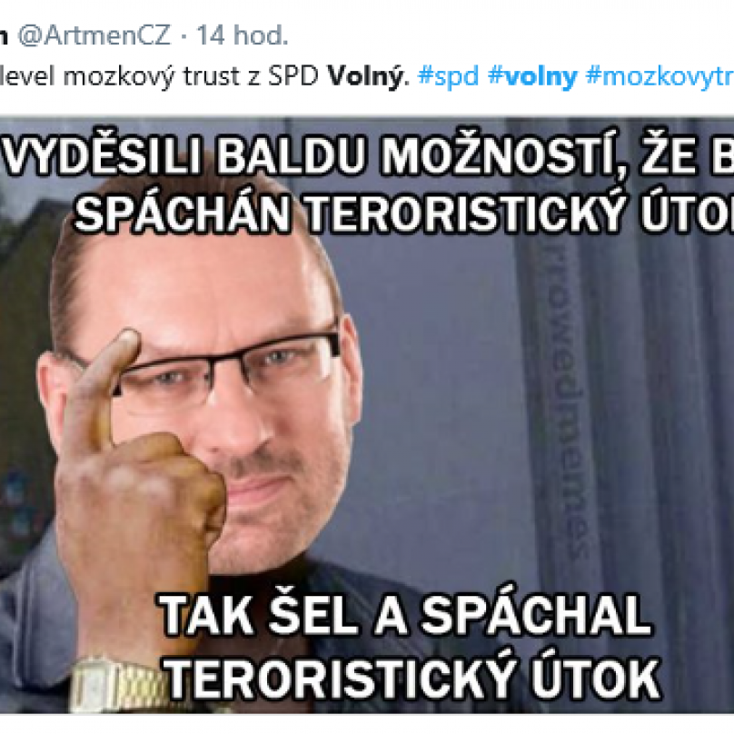 Kauza Pojd Ven Graduje 10 Poslancu Podalo Stiznost Na Volneho Ten Pry Jen Zertoval G Cz