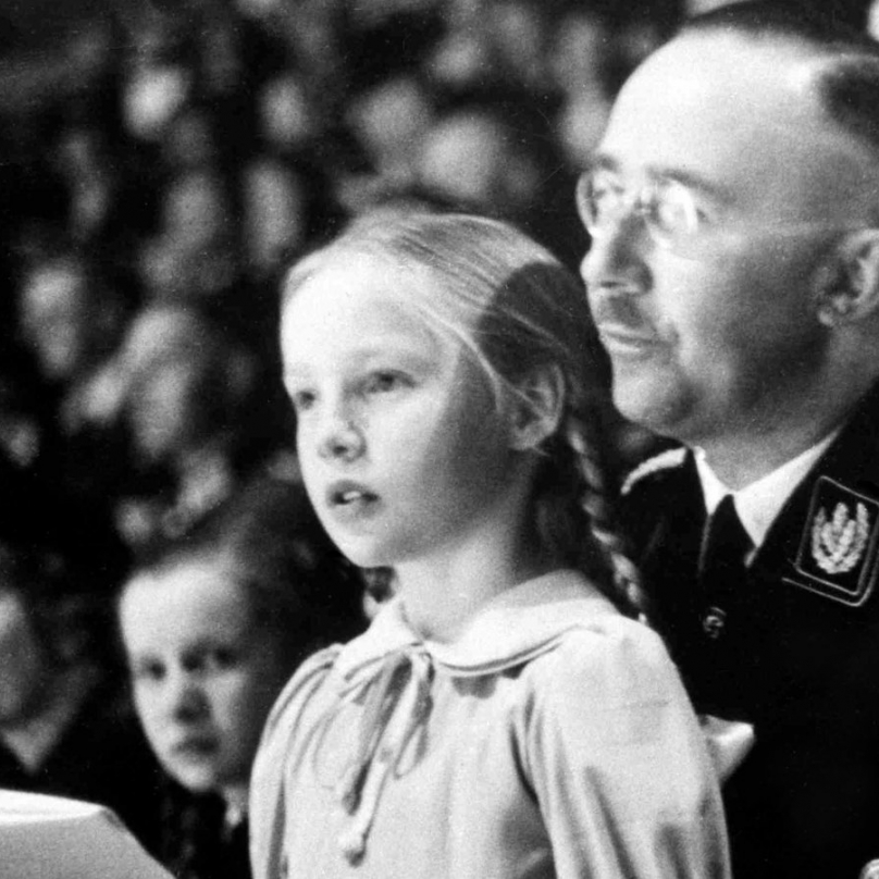 Gudrun s otcem Heinrichem Himmlerem