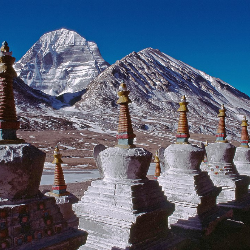 Buddhistické pagody na Kailasu