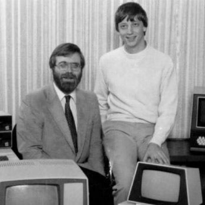 Paul Allen a Bill Gates