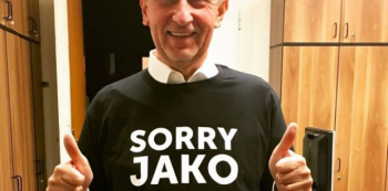"Hahaha vy pitomcovia, to som s vámi zase vyběhol!" 
