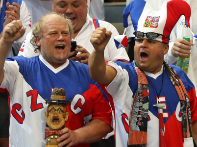 Naši tenisoví fanoušci v Argentině