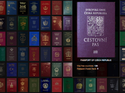 S naším pasem se dnes dostanete bez víza do 138 zemí světa.