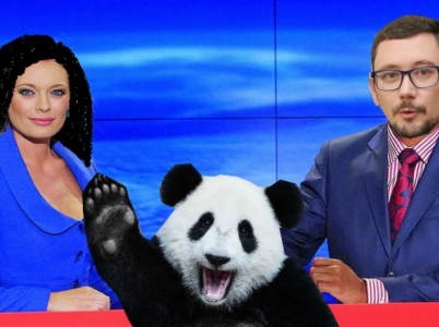 TV Nova pod čínským vedením, to znamená černovlasou Borhyovou, Ovčáčka místo Korantenga a hodně pand.