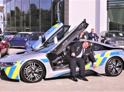 I Policie ČR disponovala hybridním BMW. Bohužel s ním ale nabourali.
