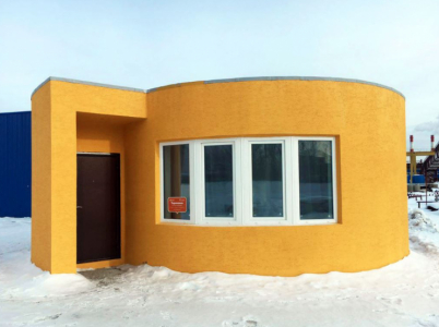 Co je na tomhle domku neobvyklého? Jedná se o první dům vytisknutý na 3D tiskárně.