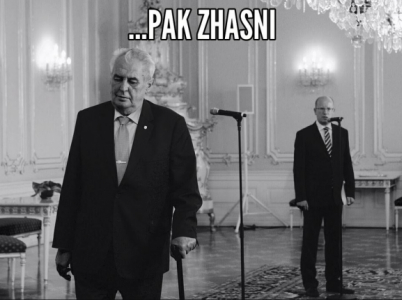 Sobotka se chová chaoticky, Babiš jako hysterka a Zeman jako nenávistný buran. Prostě politická reprezentace k pohledání.