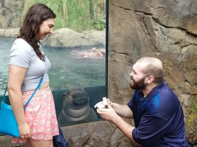 Nečekaný svědek žádosti o ruku