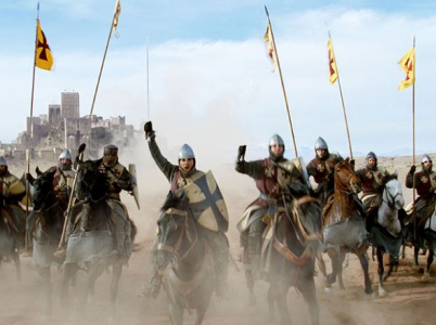 Křížové výpravy zaujaly i filmaře. Režisér Ridley Scott ve filmu Království nebeské vypráví o křižové výpravě očima mladého rytíře Baliana.