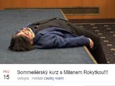Poznej krásy vinných chutí pod dozorem zkušeného Milana Rokytky! Facebook se baví excesem komunistického politika.