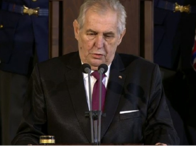 Miloš Zeman řečnil na inauguraci nepříjemně dlouho, točil dokola svá klasická témata.