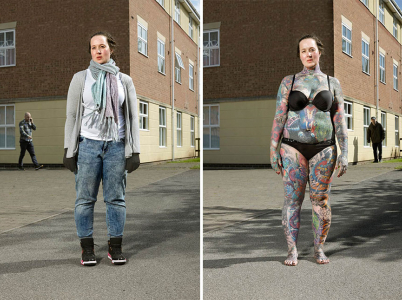 "Tetování jsou součást mě samé. A já své tělo budu milovat jako osmdesátiletá úplně stejně jako teď."