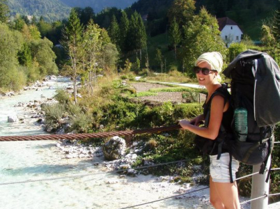 Průzračná Soča nikdy není teplejší než 10 st. C. 