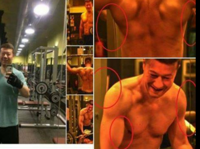 Tomio a jeho falešné svaly. Nelze nemilovat!