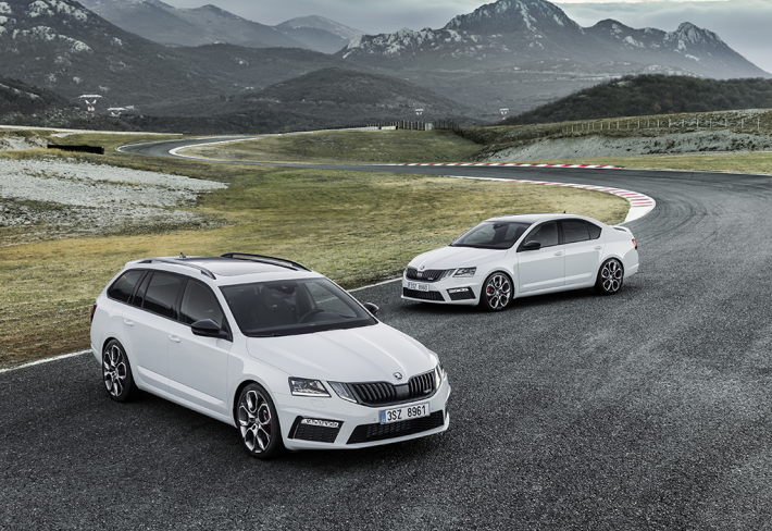 Nová Škoda Octavia RS a Škoda Octavia Combi RS