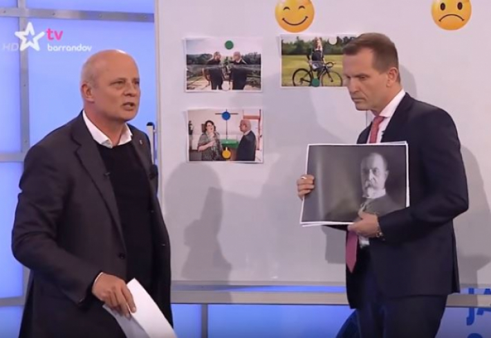 Michal Horáček si nečekaně získal sympatie výstupem v Aréně Jaromíra Soukupa.