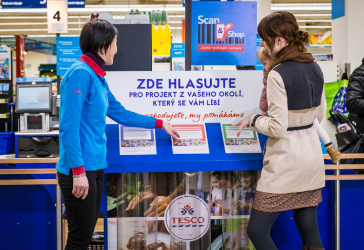 Tesco rozdělí přes 5 milionů korun českých.