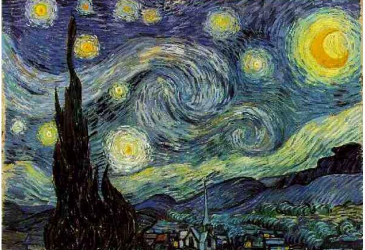 Van Goghova Hvězdná noc patří k mistrovským dílům veškerého lidského umění.