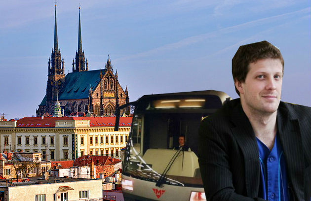 Matěj Hollan je za neandrtálství rád. Brno vstupuje do 21. století a znovu bojuje za projekt výstavby podzemní železnice, která by měla vést centrem města.