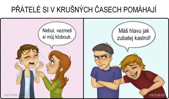 4) Jeden dobrý přítel je dražší než sto příbuzných