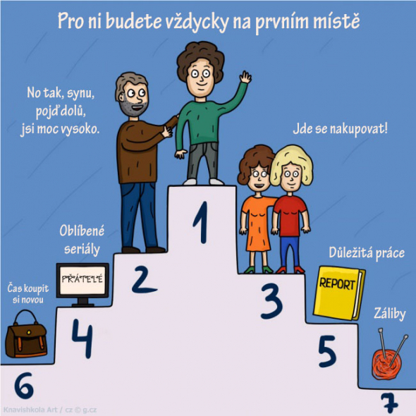 4) I kdybyste byli nula, pro ni jste jednička