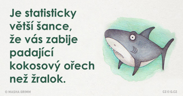 8) Ochutnali jste někdy žraloka na kokosu?