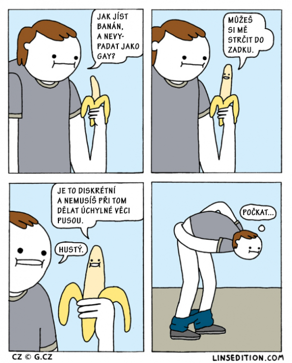 12. Fikaný banán