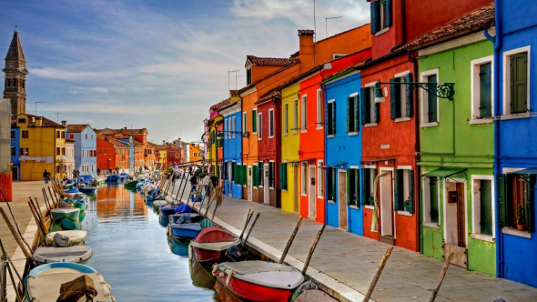 2) Burano, Itálie