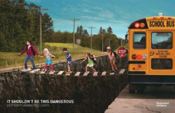 8) Cesta do školy by neměla být nebezpečná