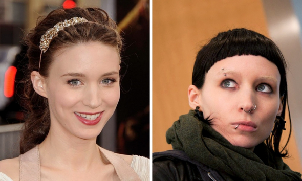 5 Rooney Mara – Lisbeth Salander 