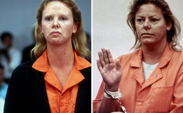 10. Charlize Theron jako vražedkyně Aileen Wuornos ve filmu Zrůda (2003)