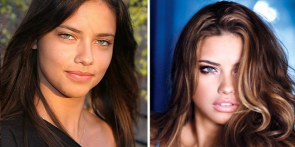 5. Adriana Lima - brazilská topmodelka