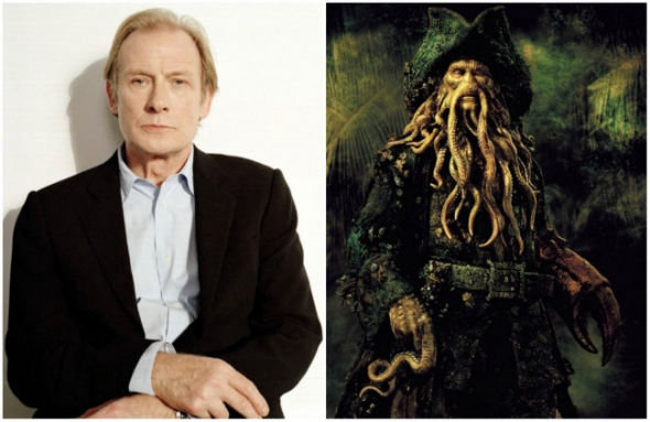 4. Bill Nighy jako Davy Jones v Pirátech z Karibiku