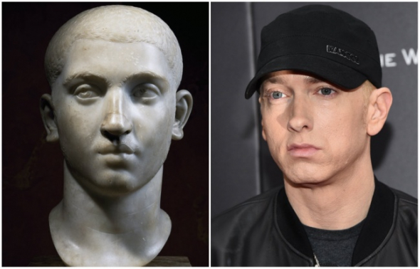2. Římský císař Severus Alexander a rapper Eminem