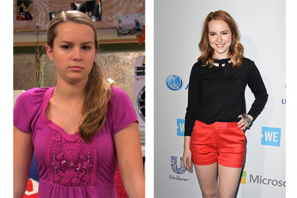 12 Bridgit Mendler jako Teddy Duncan v seriálu Hodně štěstí, Charlie