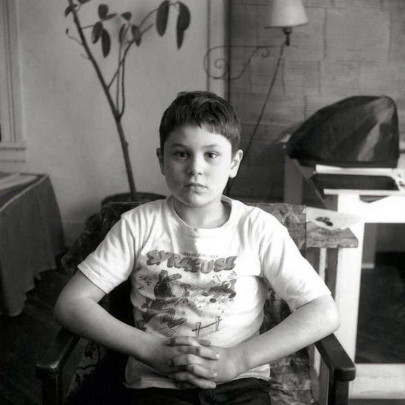 4. Sedmiletý Robert de Niro v roce 1950