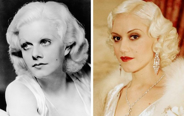 6. Jean Harlow a Gwen Stefani (Letec, 2004)