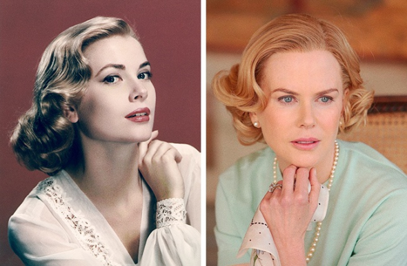 2. Grace Kelly a Nicole Kidman (Grace, kněžna monacká, 2014)